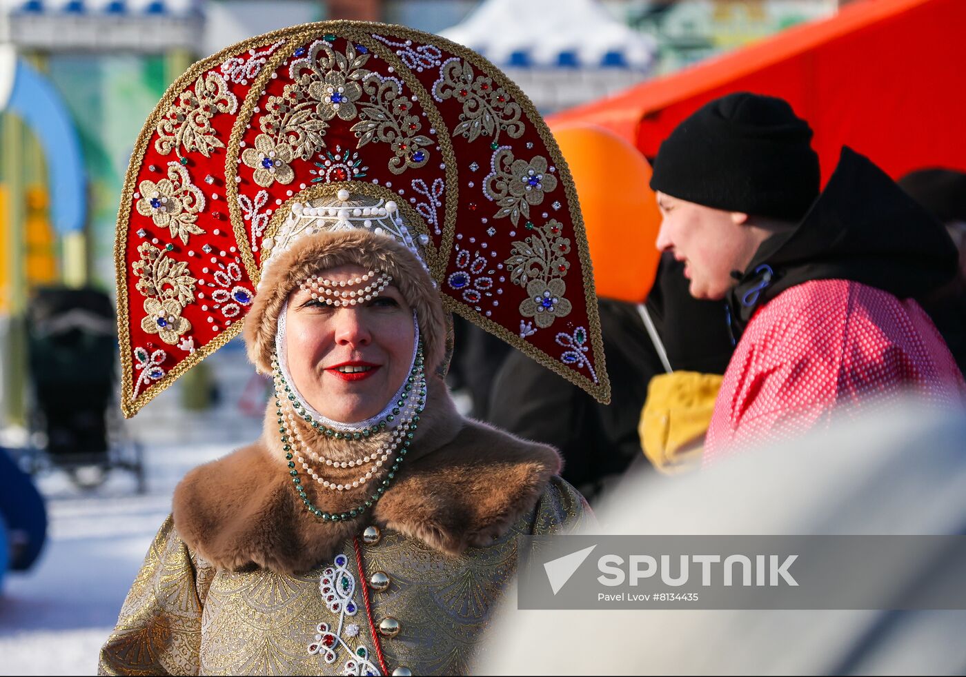 Russia Maslenitsa Celebration