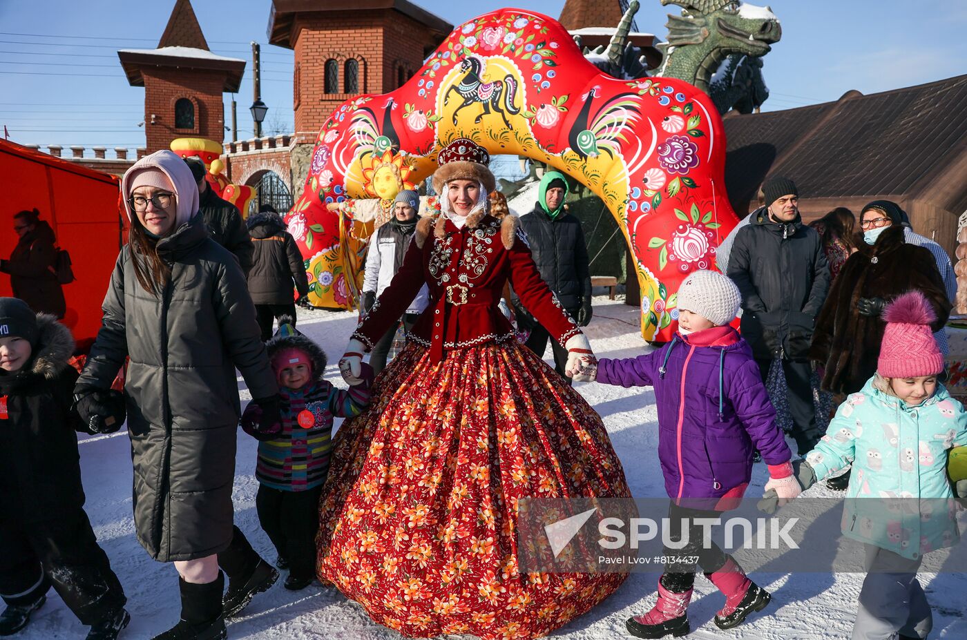 Russia Maslenitsa Celebration