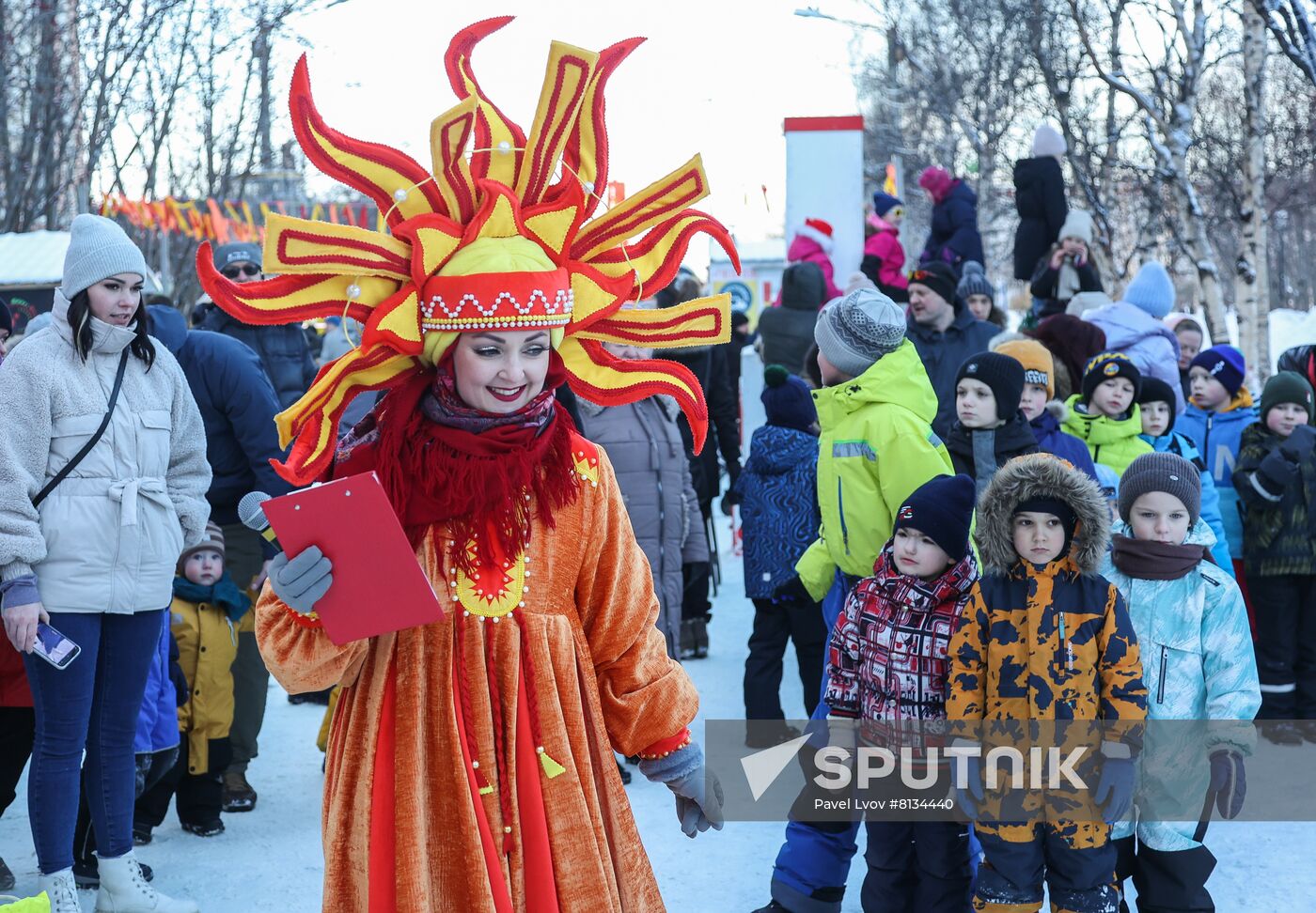 Russia Maslenitsa Celebration