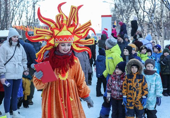 Russia Maslenitsa Celebration