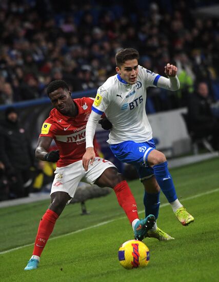 Russia Soccer Premier-League Dynamo - Spartak