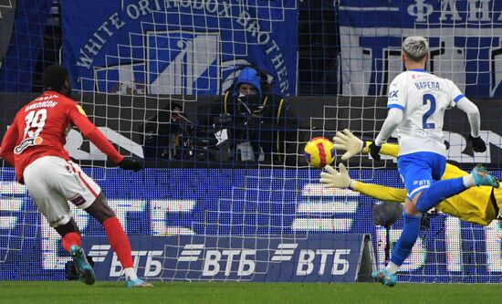 Russia Soccer Premier-League Dynamo - Spartak