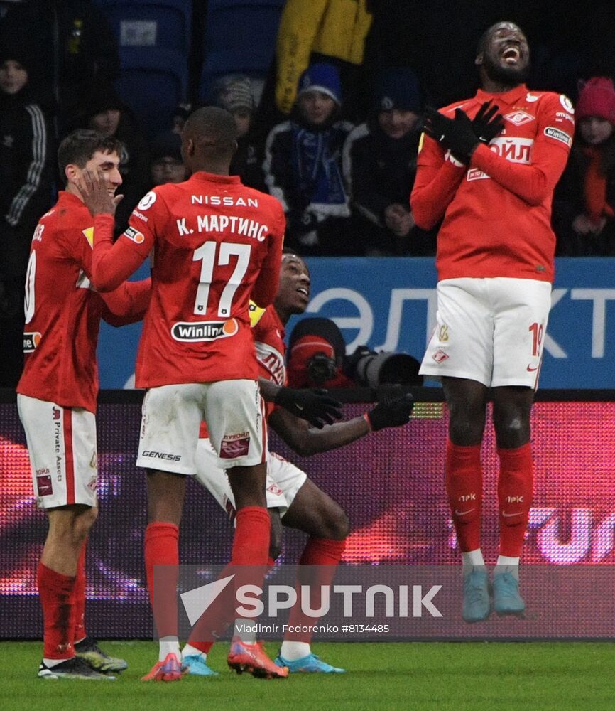 Russia Soccer Premier-League Dynamo - Spartak