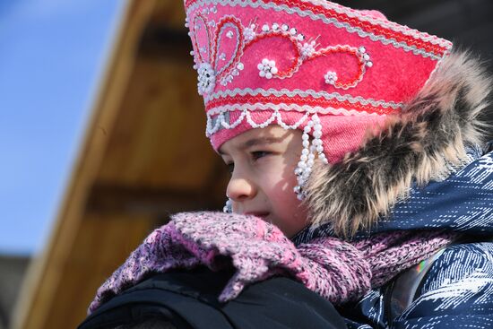 Russia Maslenitsa Celebration