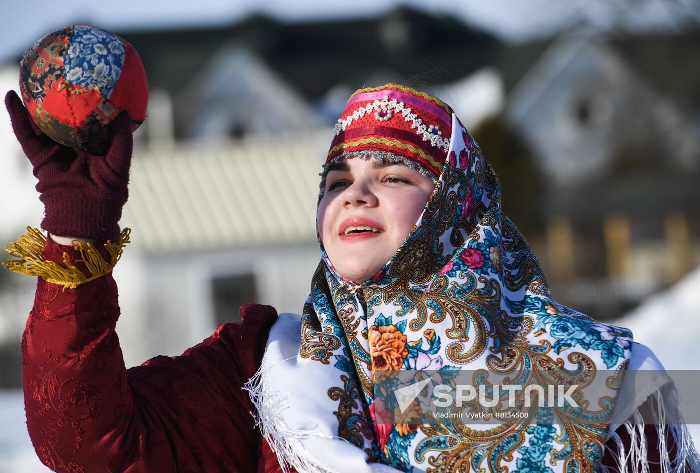 Russia Maslenitsa Celebration