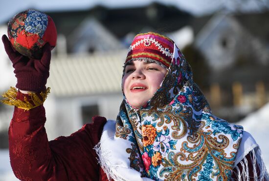 Russia Maslenitsa Celebration