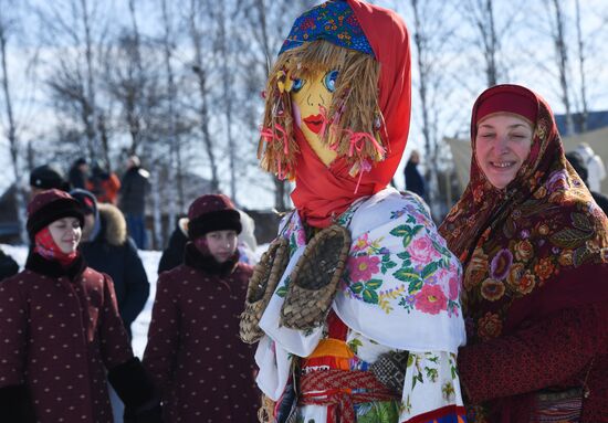 Russia Maslenitsa Celebration