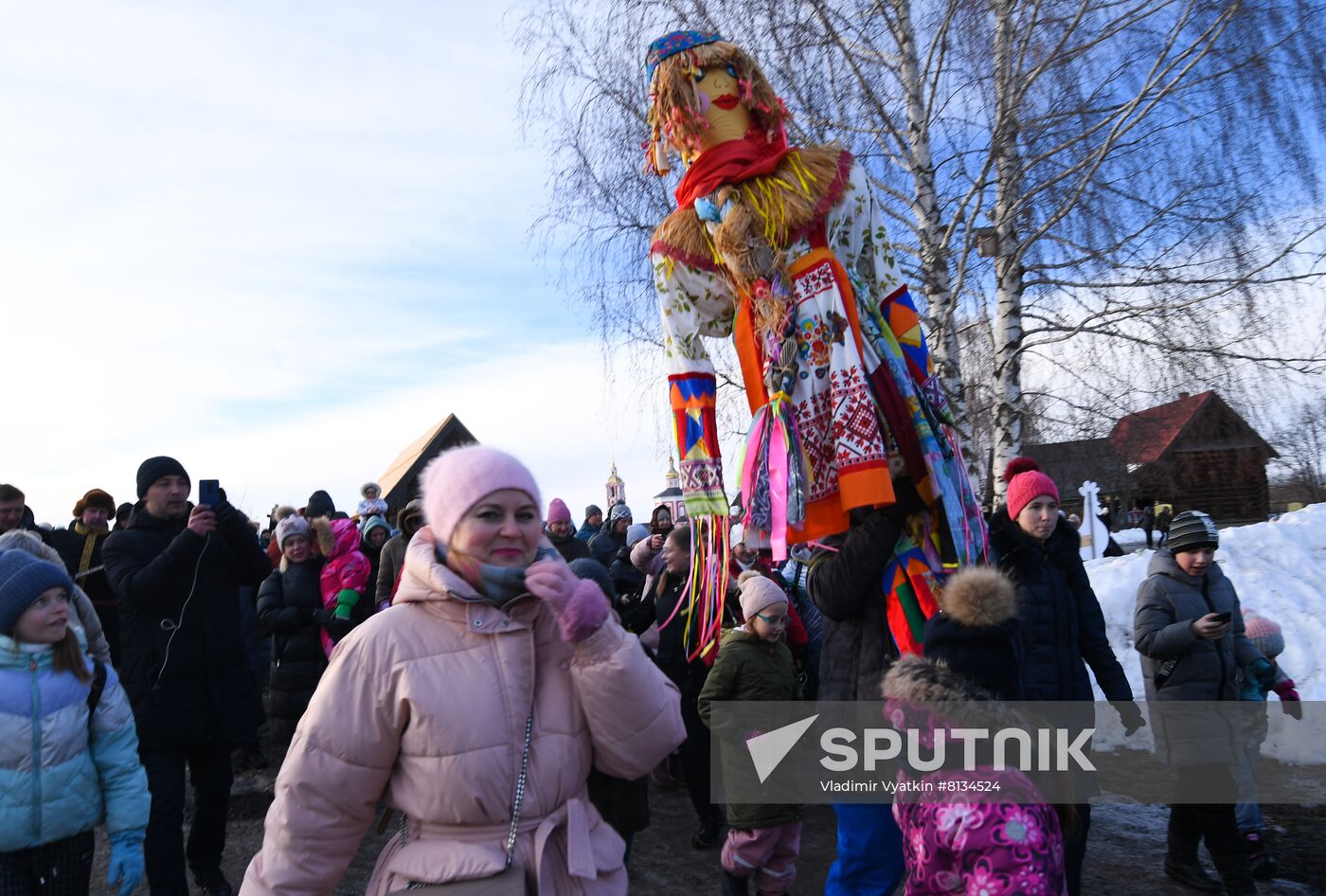 Russia Maslenitsa Celebration