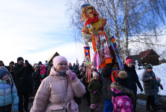 Russia Maslenitsa Celebration