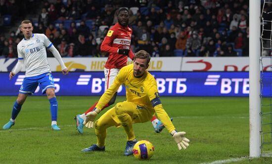 Russia Soccer Premier-League Dynamo - Spartak