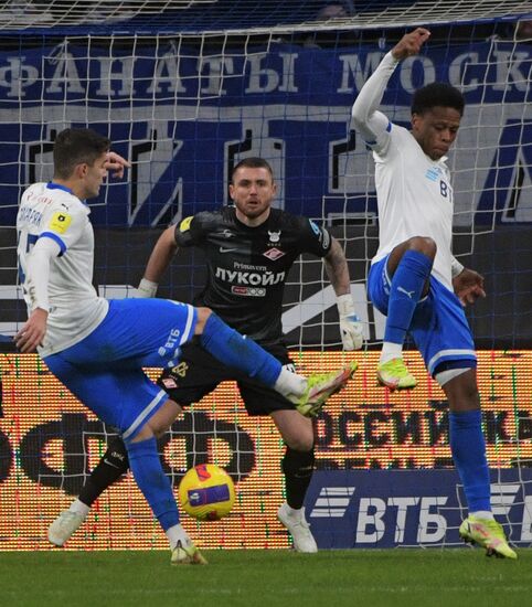 Russia Soccer Premier-League Dynamo - Spartak