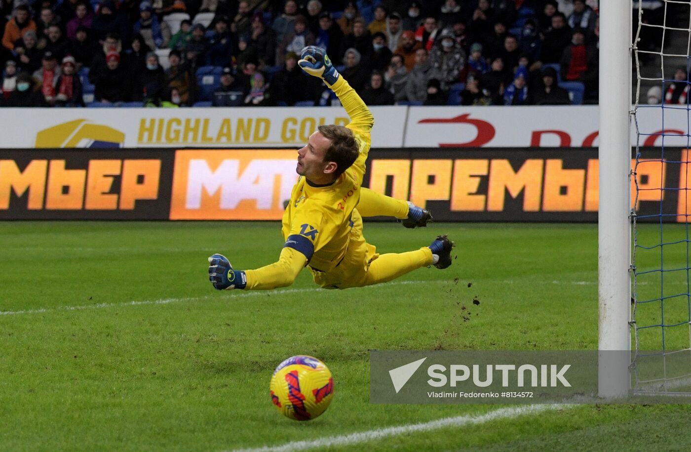 Russia Soccer Premier-League Dynamo - Spartak