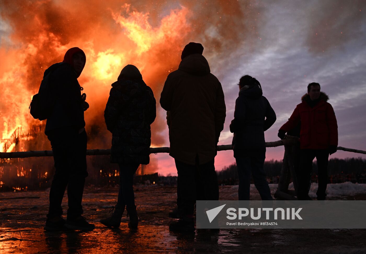 Russia Maslenitsa Celebration