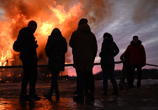 Russia Maslenitsa Celebration