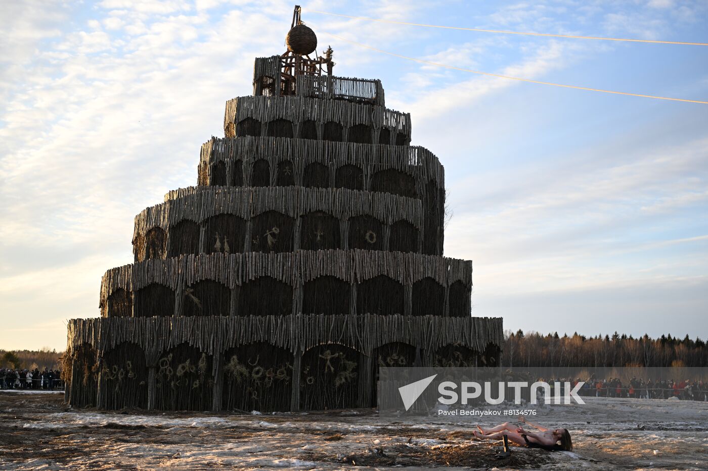 Russia Maslenitsa Celebration