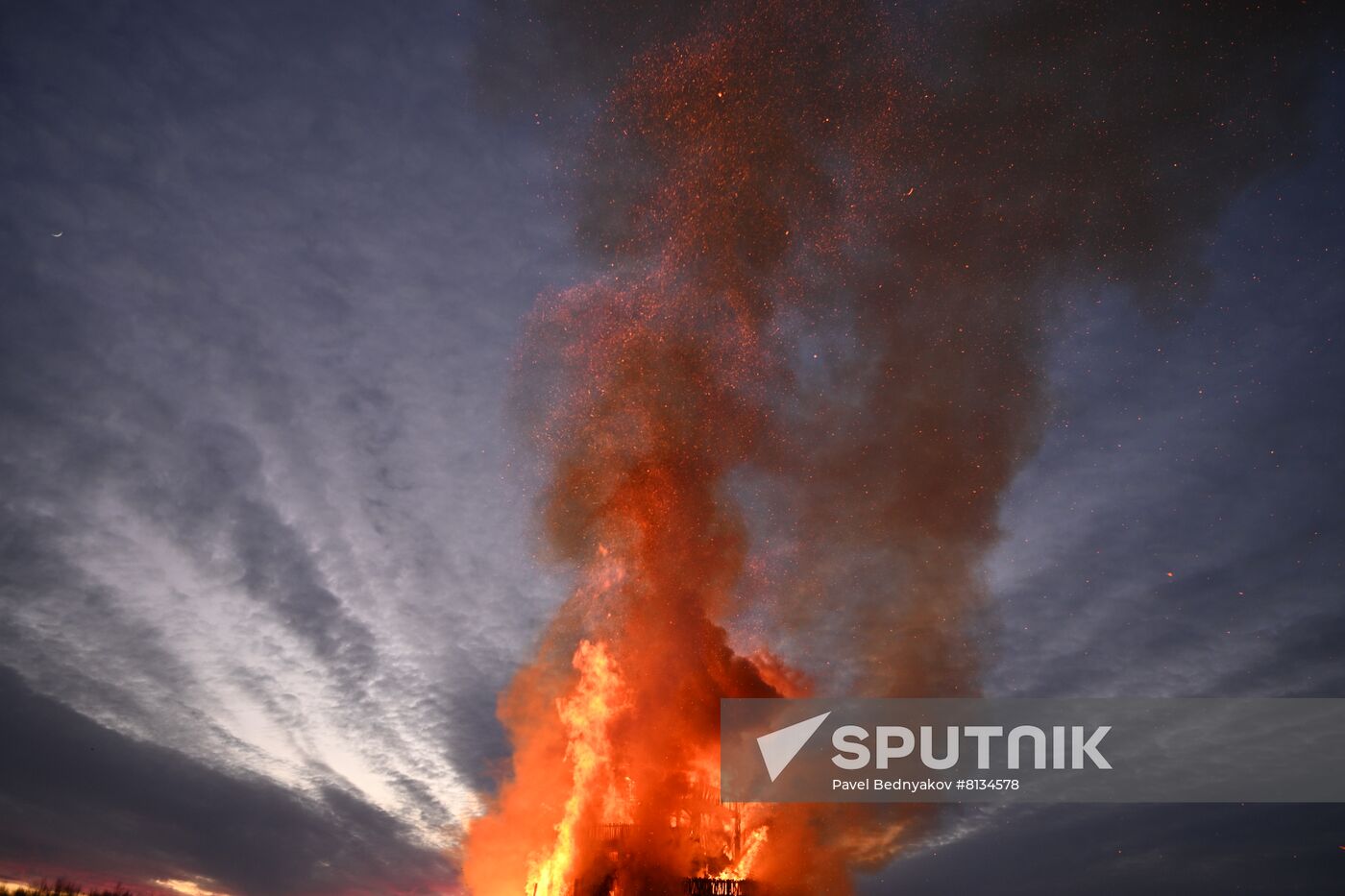 Russia Maslenitsa Celebration