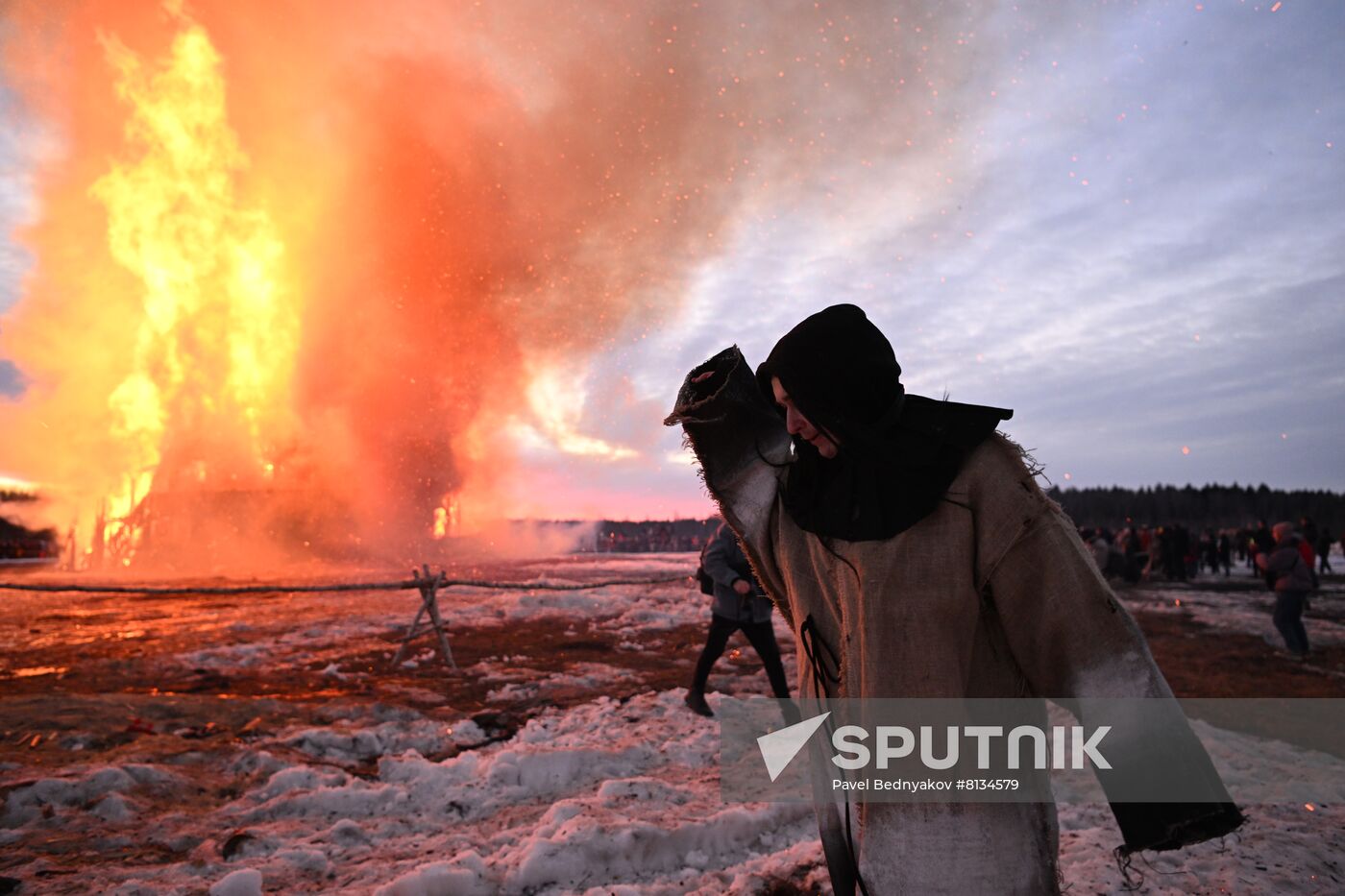 Russia Maslenitsa Celebration