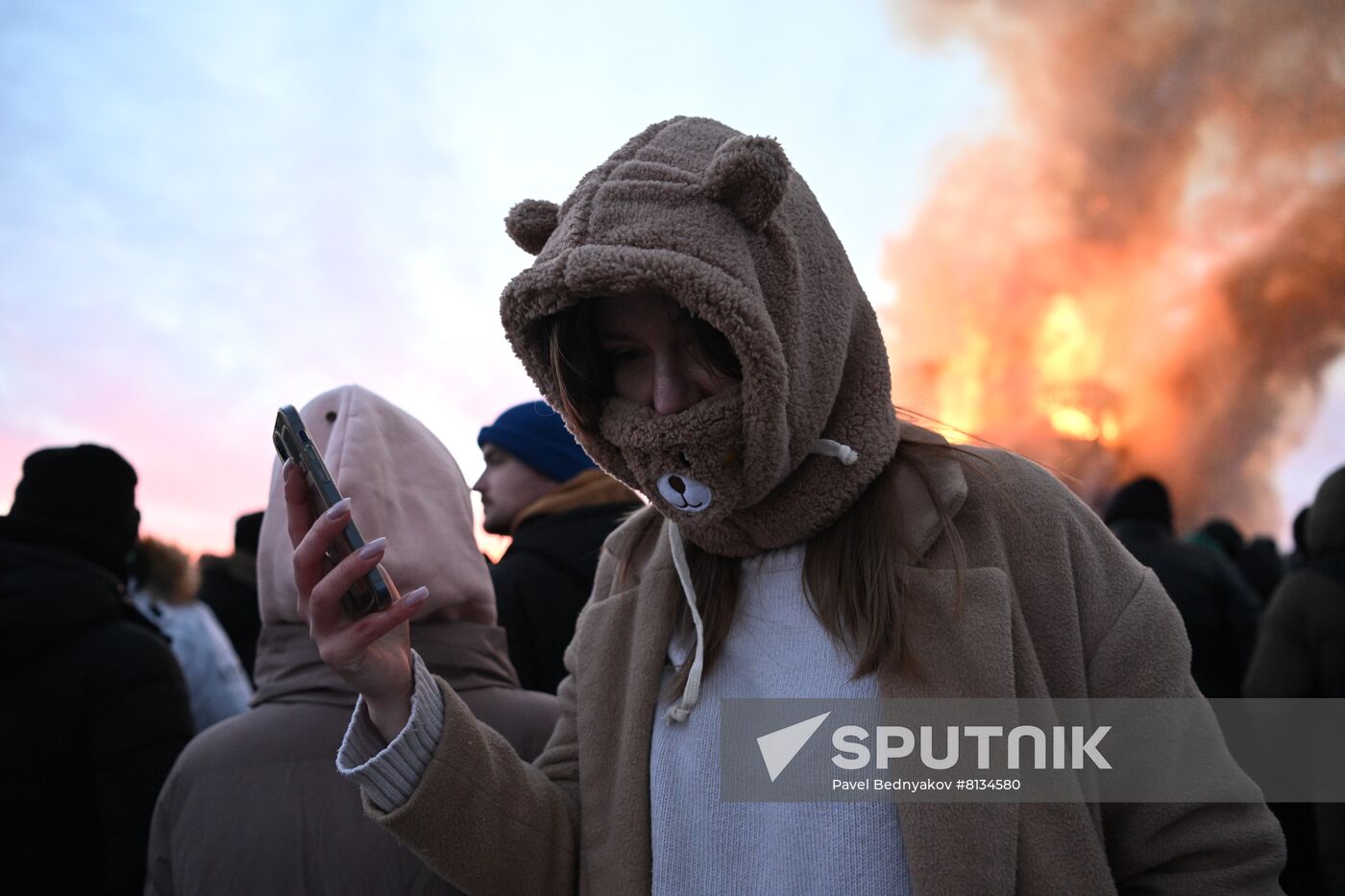 Russia Maslenitsa Celebration