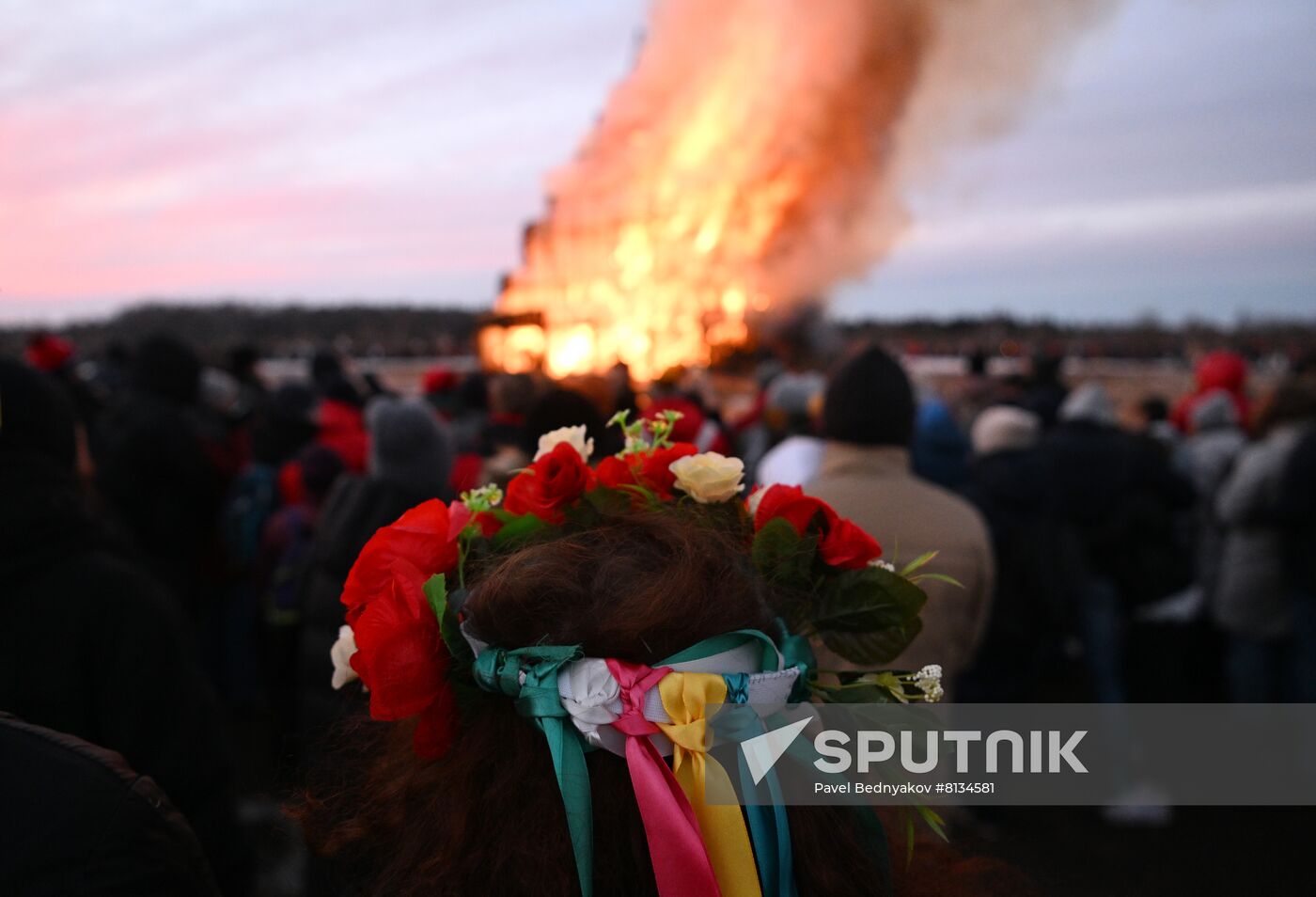 Russia Maslenitsa Celebration