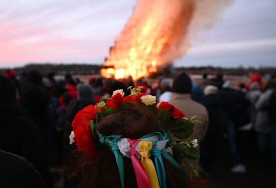 Russia Maslenitsa Celebration