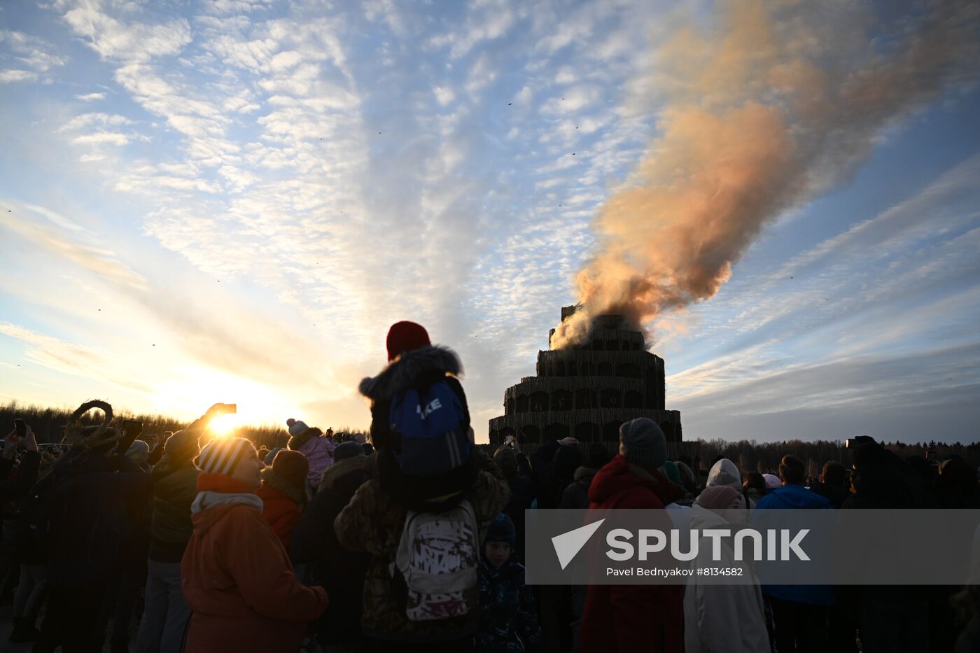 Russia Maslenitsa Celebration