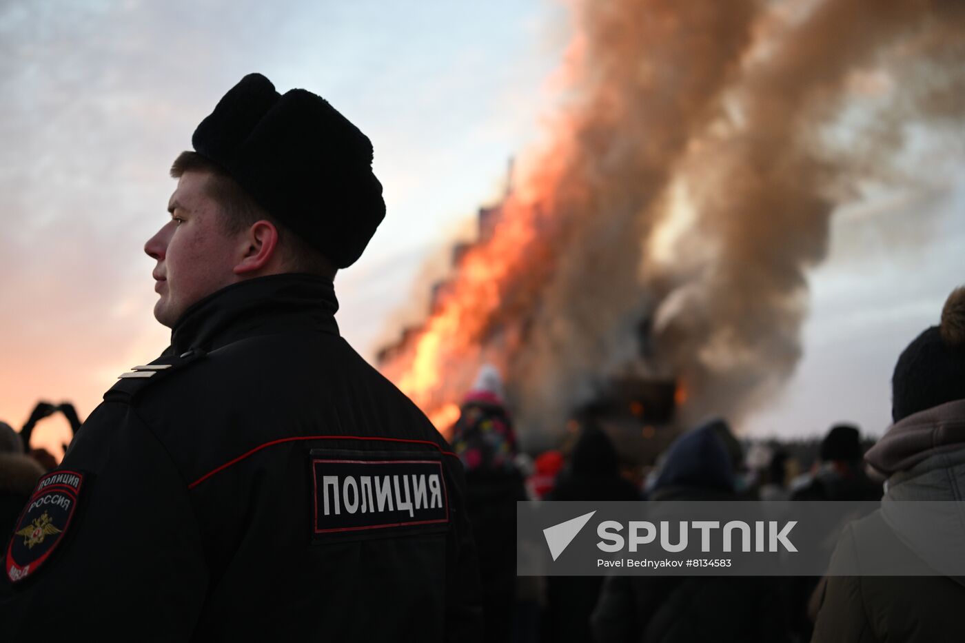 Russia Maslenitsa Celebration