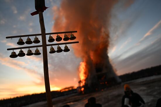 Russia Maslenitsa Celebration