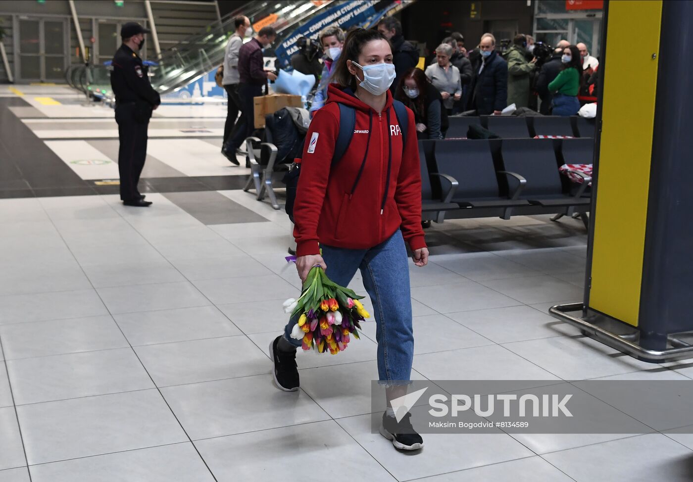 Russia Paralympics 2022 Athletes Arrival
