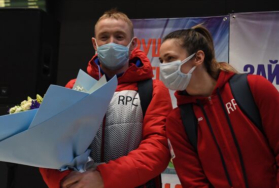 Russia Paralympics 2022 Athletes Arrival