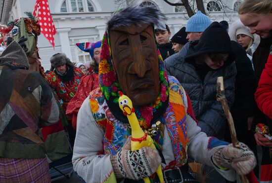 Russia Maslenitsa Celebration