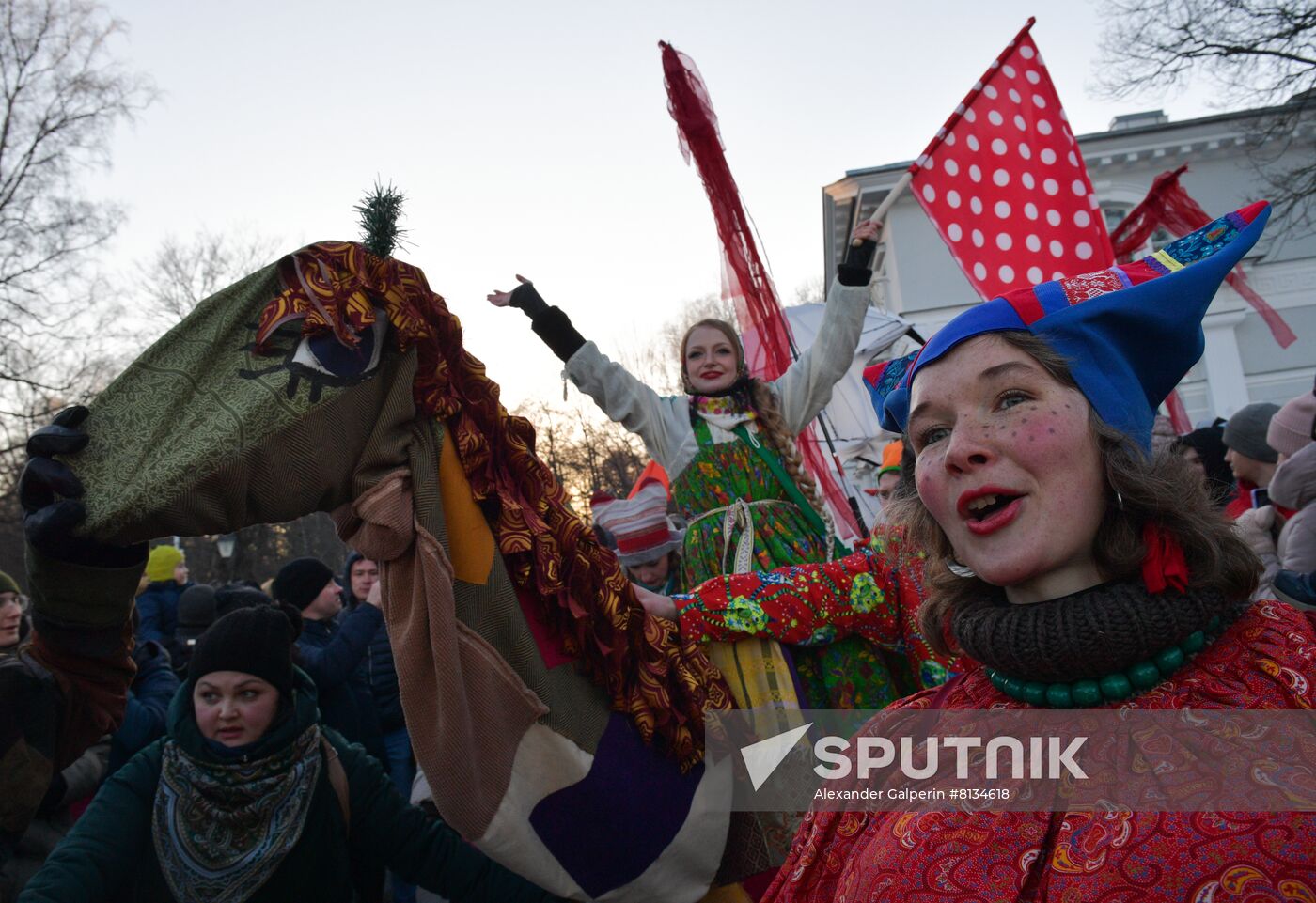 Russia Maslenitsa Celebration