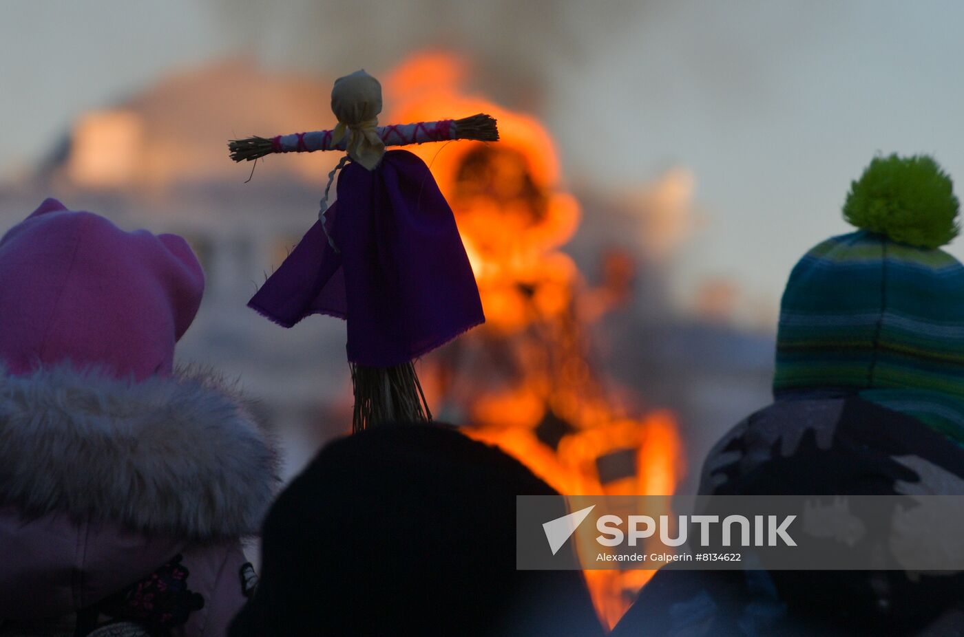 Russia Maslenitsa Celebration