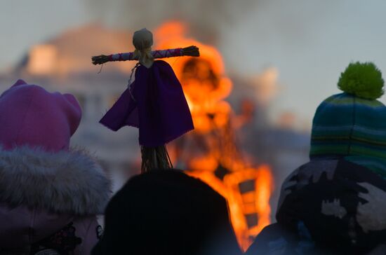 Russia Maslenitsa Celebration