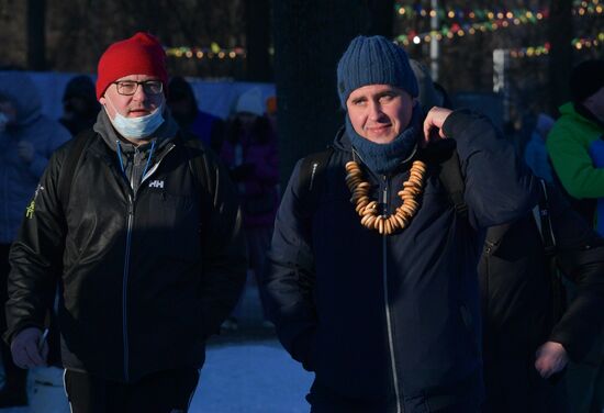 Russia Maslenitsa Celebration