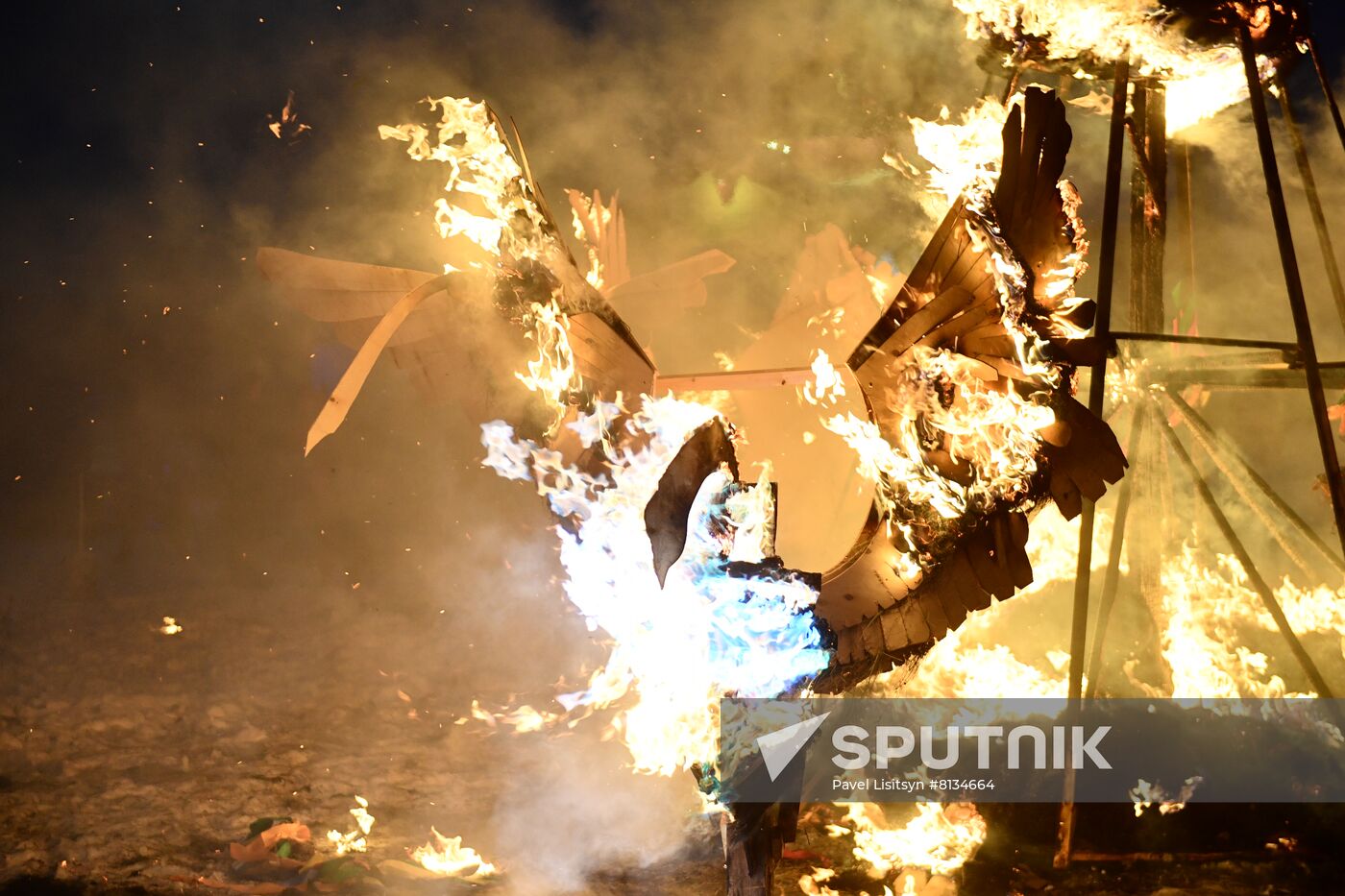 Russia Maslenitsa Celebration