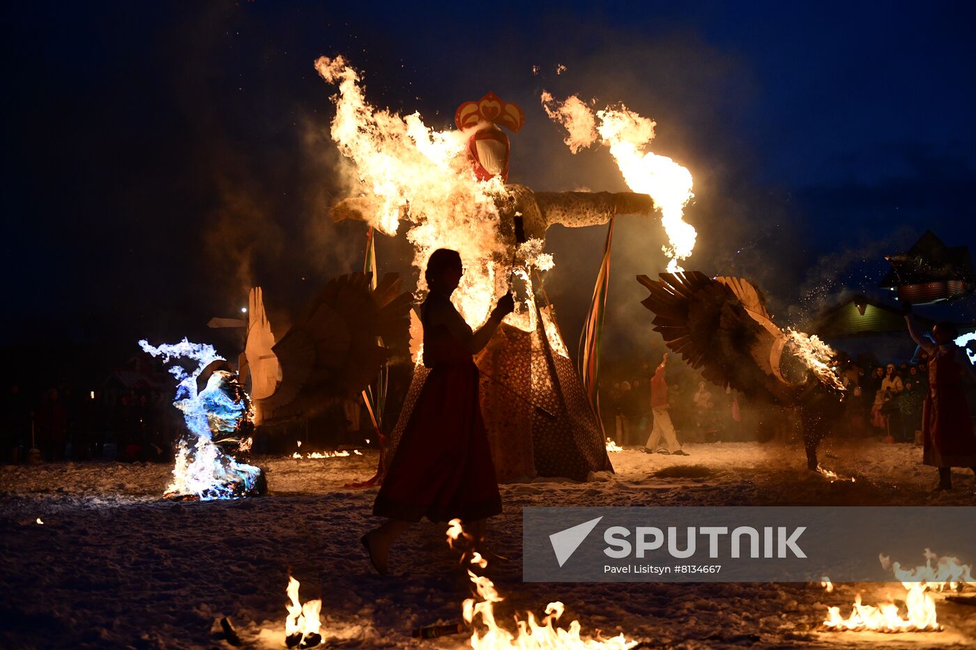 Russia Maslenitsa Celebration