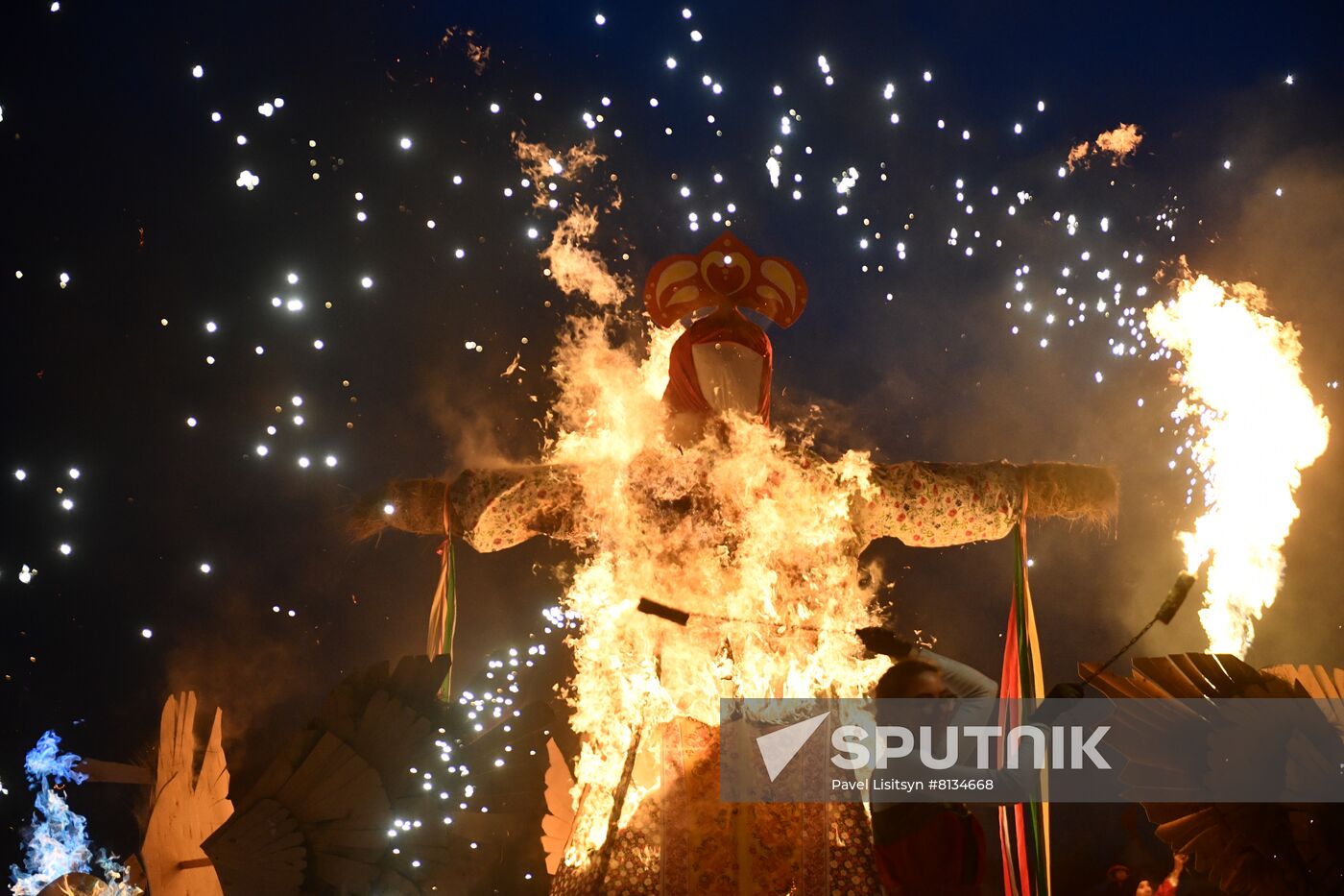 Russia Maslenitsa Celebration