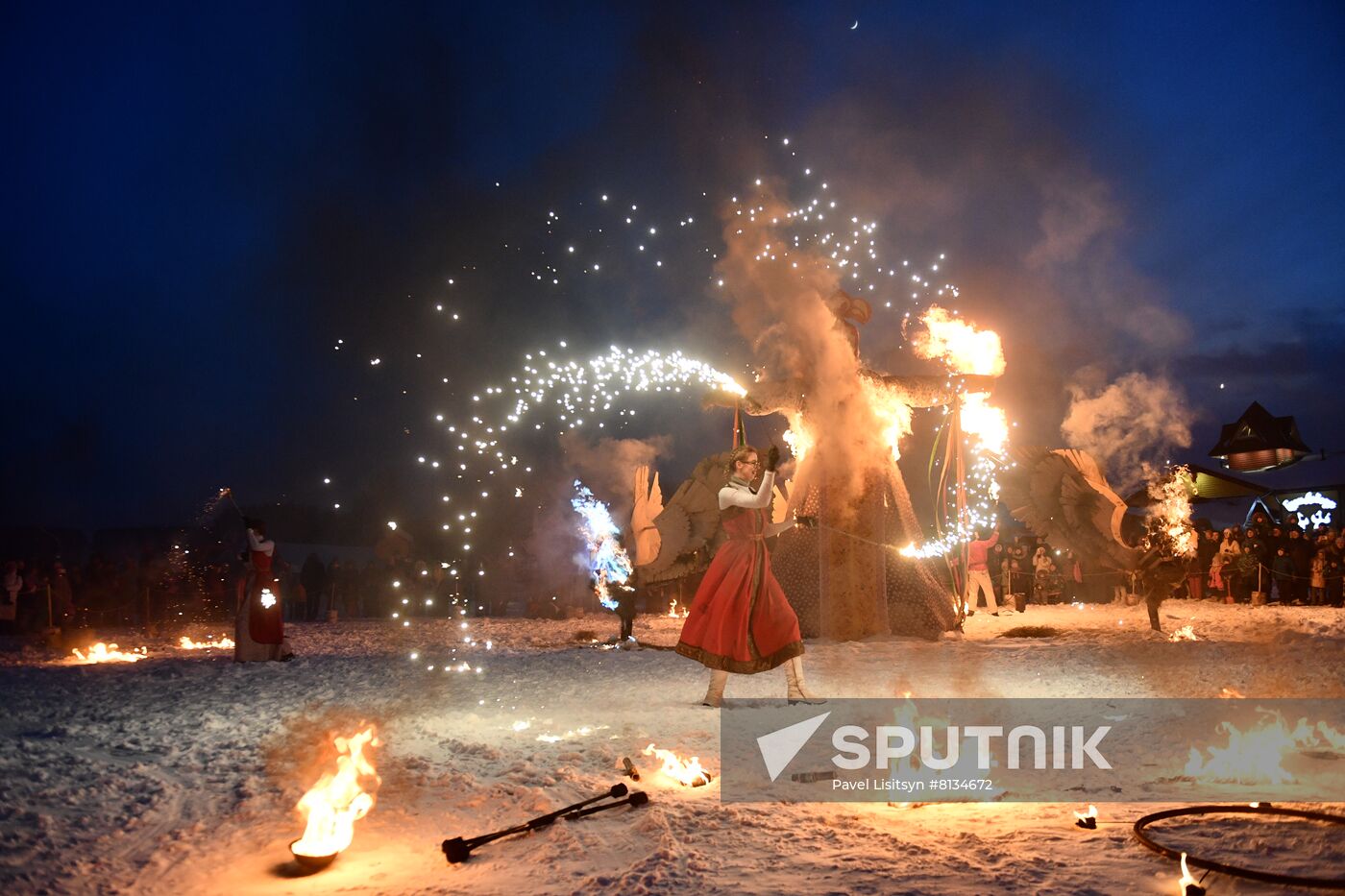 Russia Maslenitsa Celebration