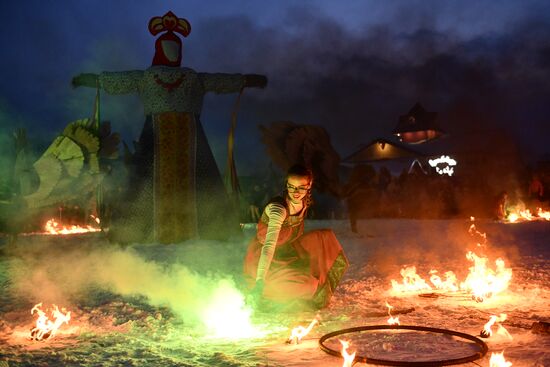 Russia Maslenitsa Celebration