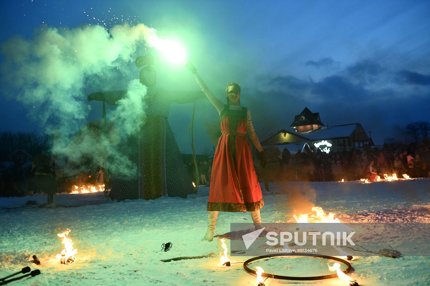 Russia Maslenitsa Celebration