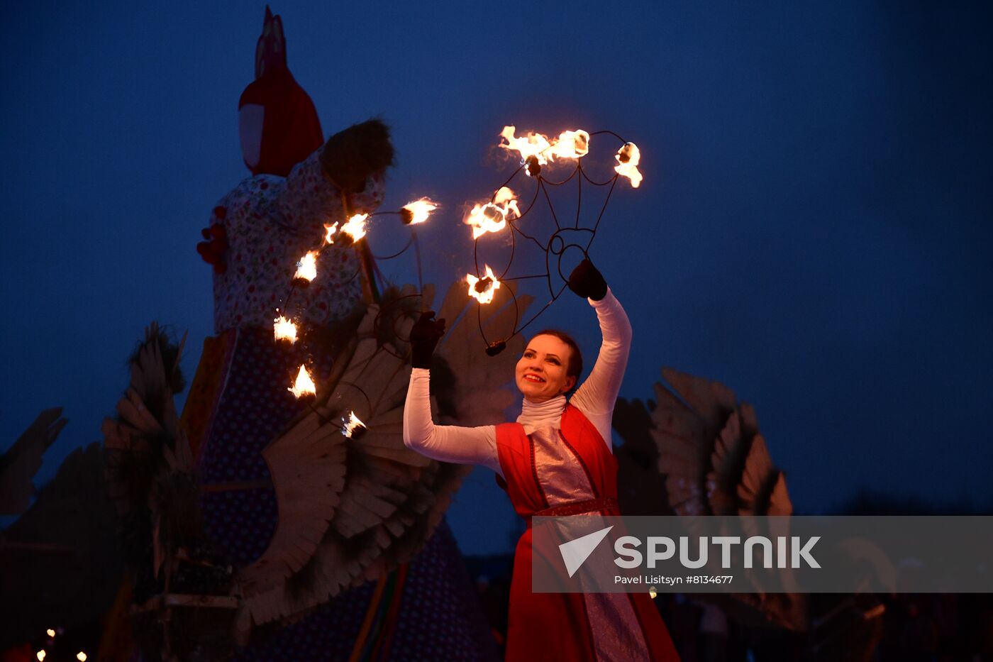 Russia Maslenitsa Celebration