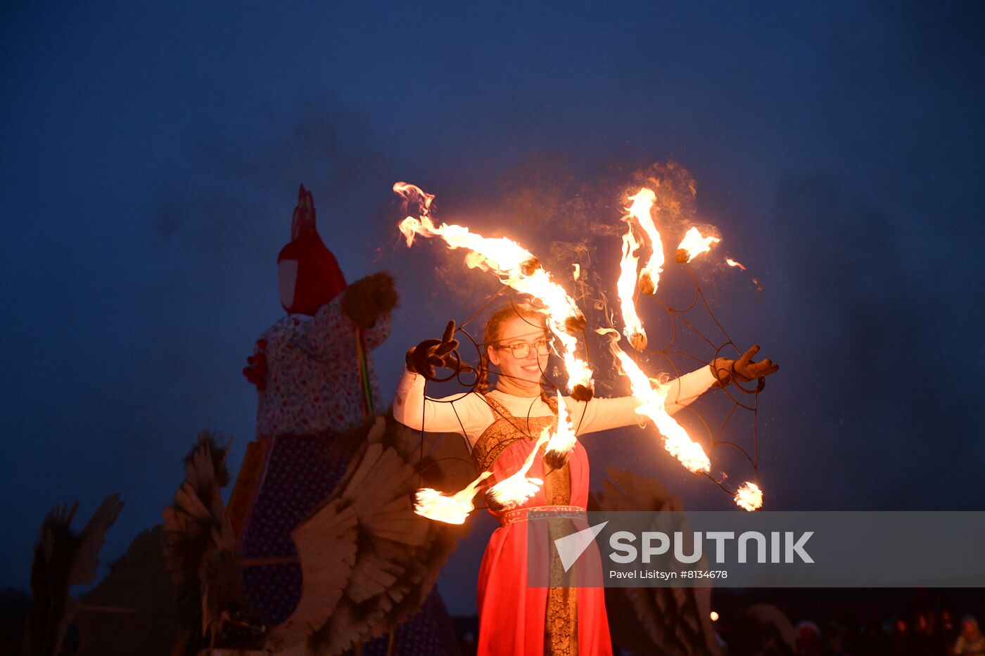 Russia Maslenitsa Celebration