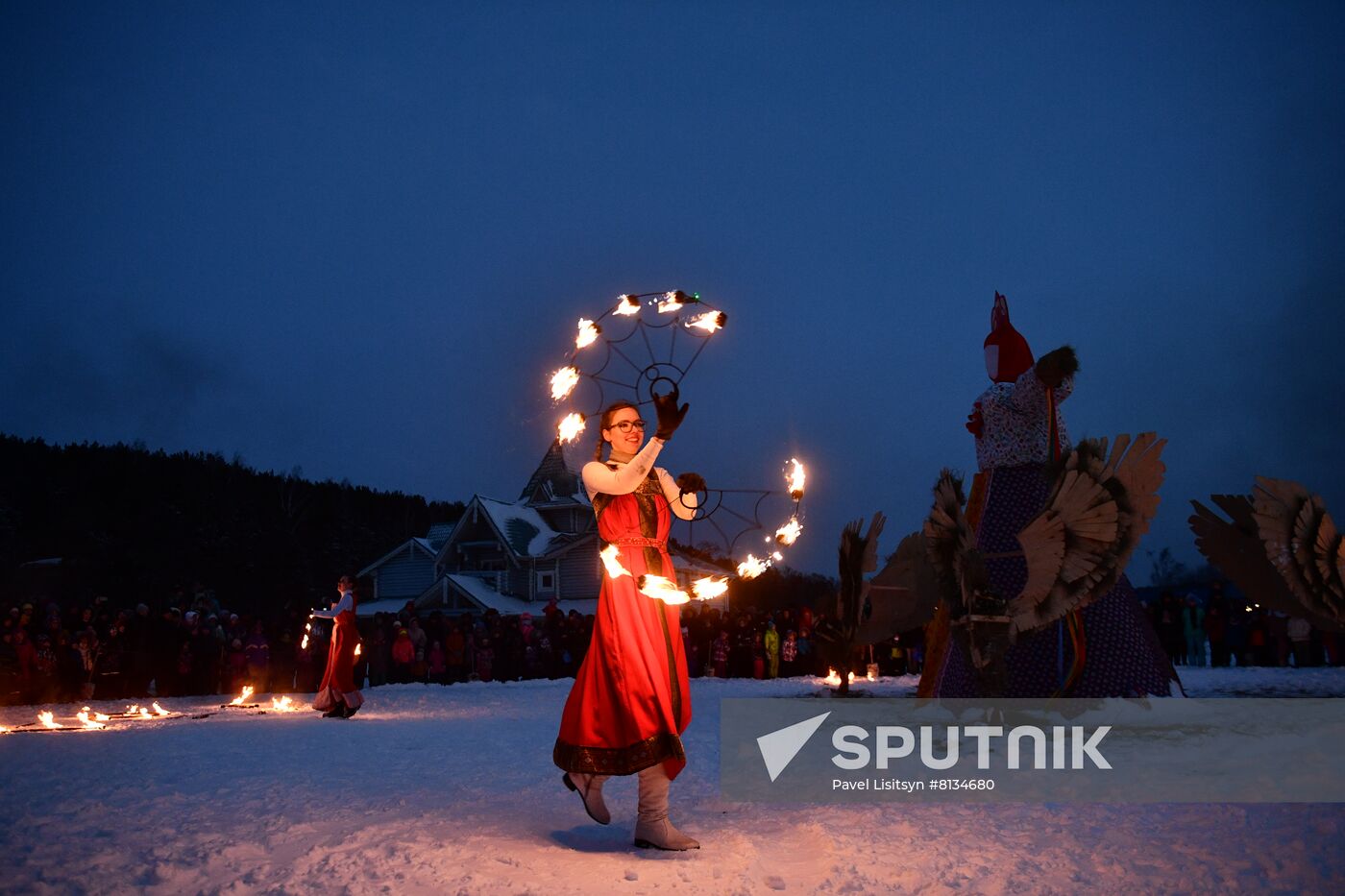 Russia Maslenitsa Celebration