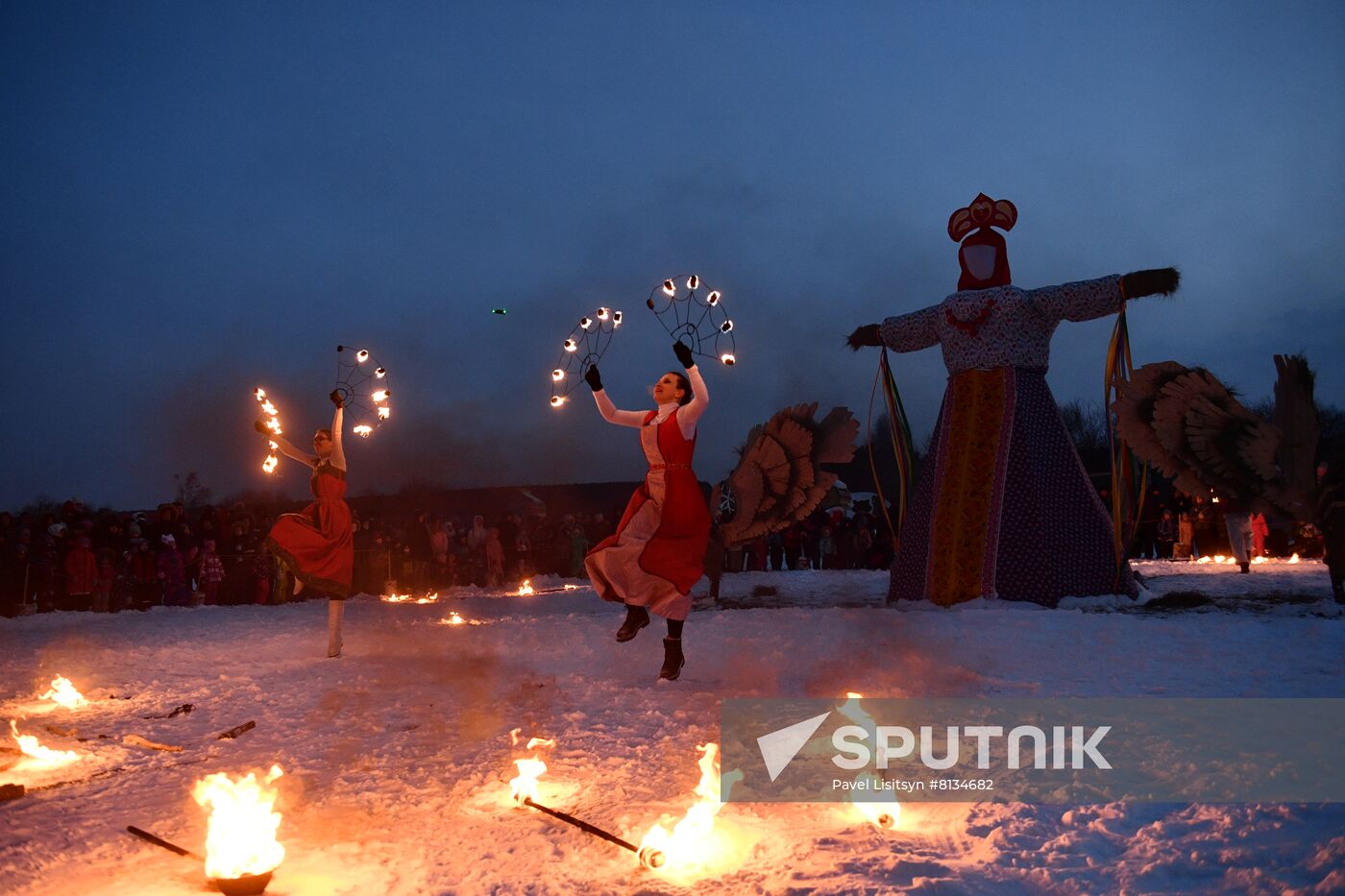 Russia Maslenitsa Celebration