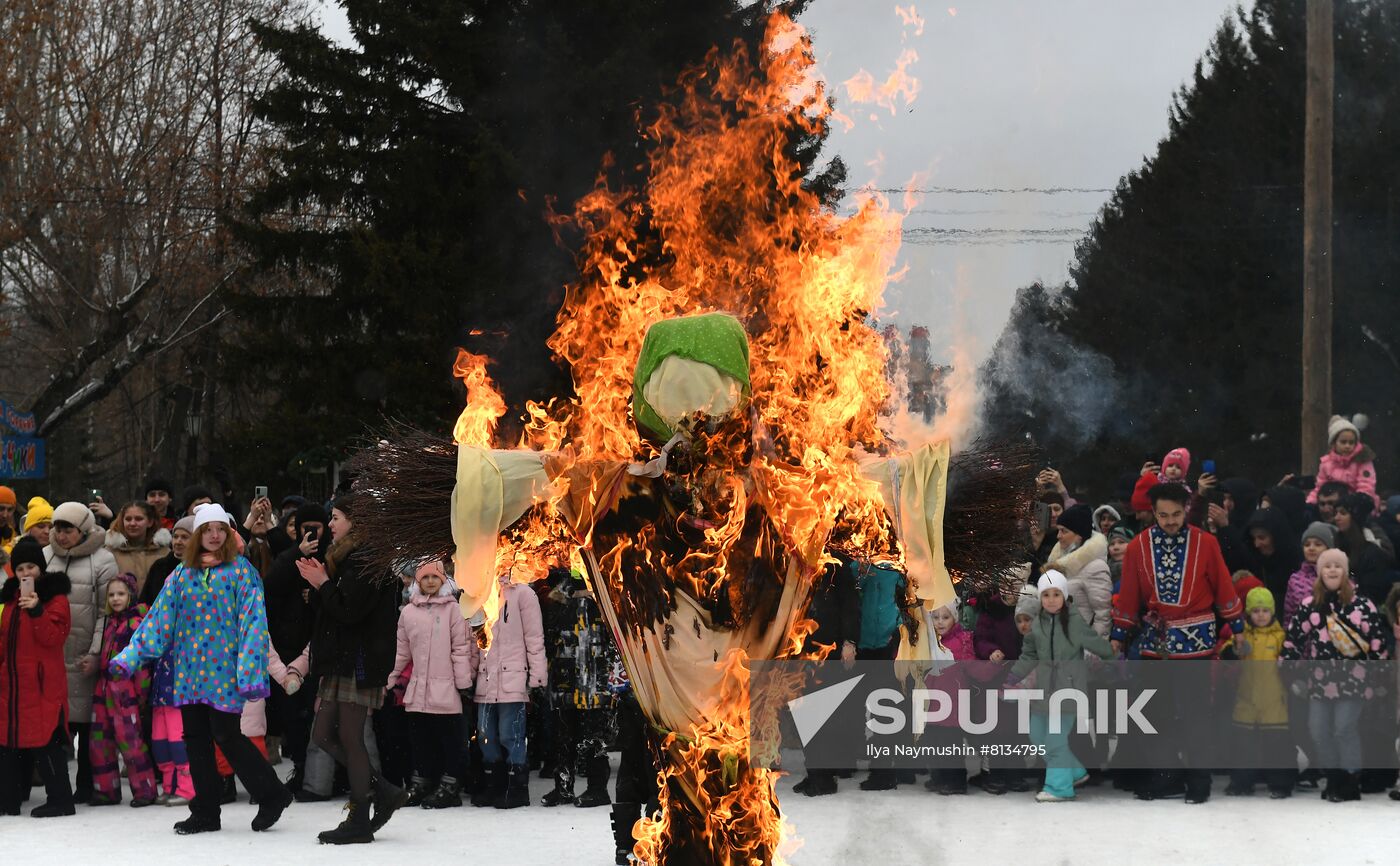 Russia Maslenitsa Celebration