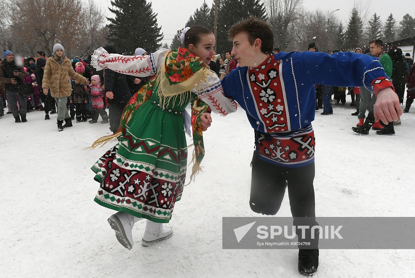 Russia Maslenitsa Celebration