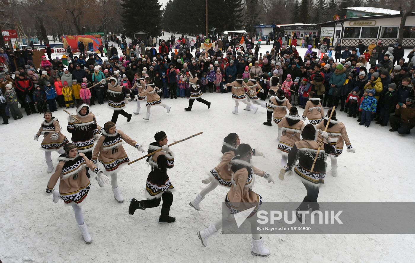 Russia Maslenitsa Celebration