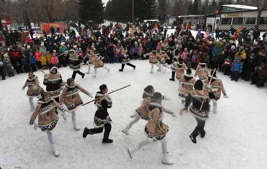 Russia Maslenitsa Celebration