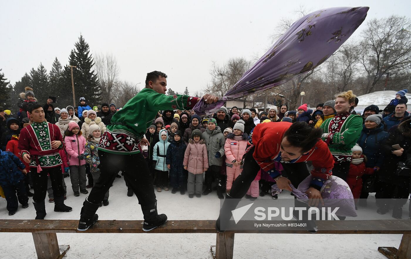 Russia Maslenitsa Celebration