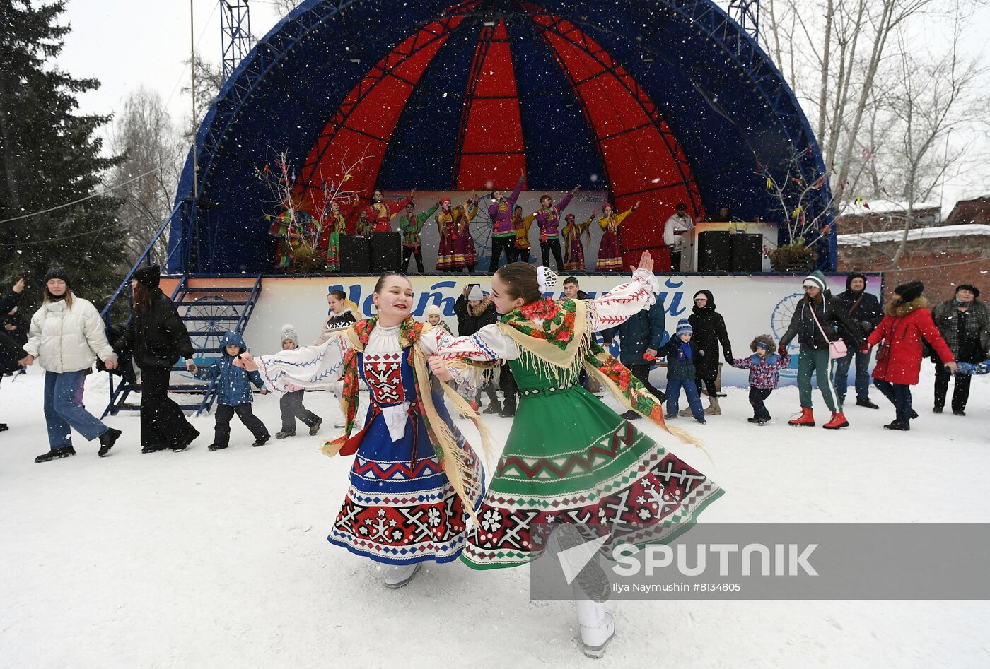 Russia Maslenitsa Celebration